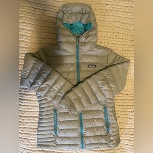 Patagonia down jacket with hood